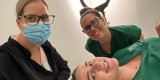 image of three ladies