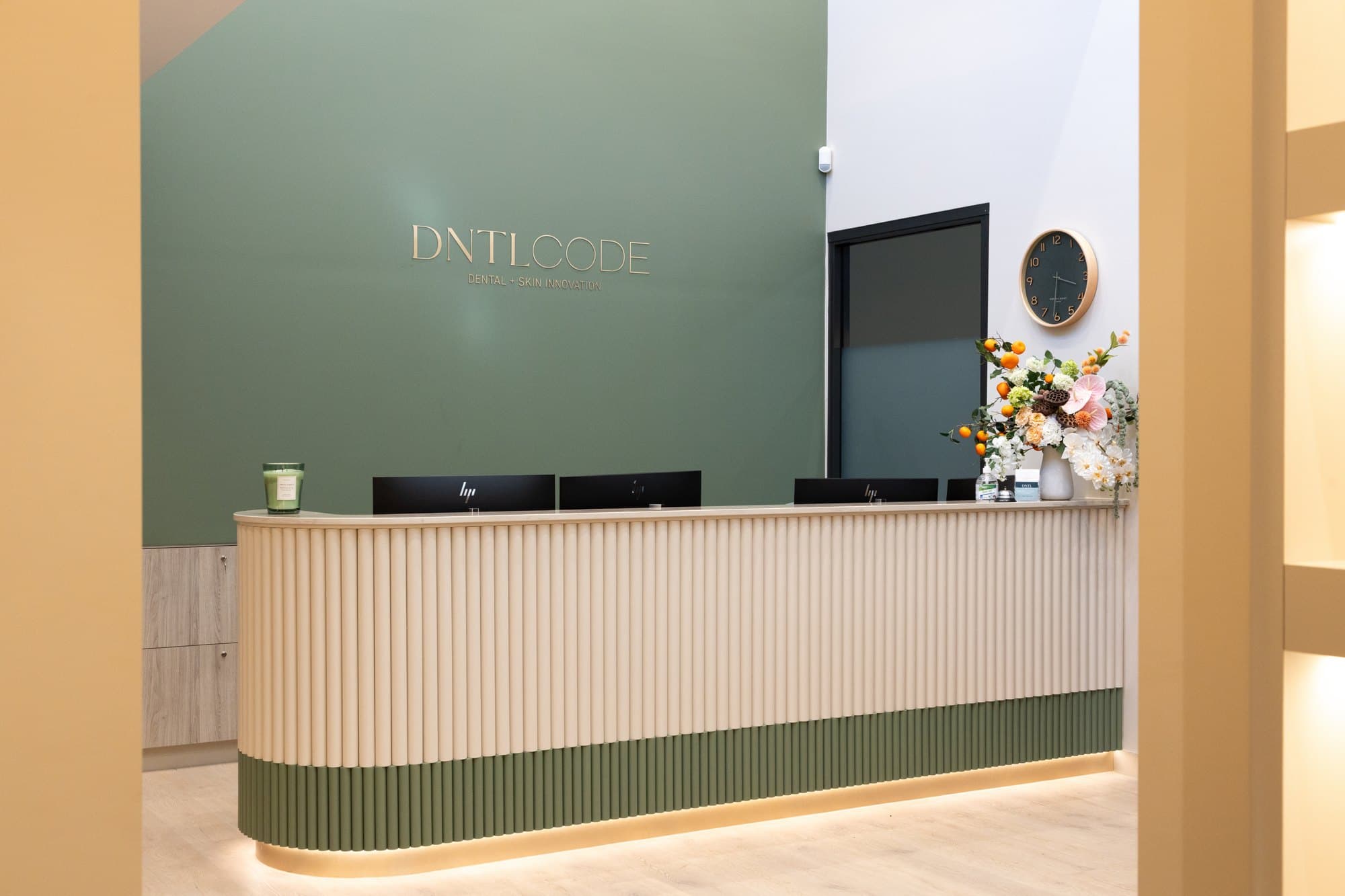 The DNTL Code reception desk