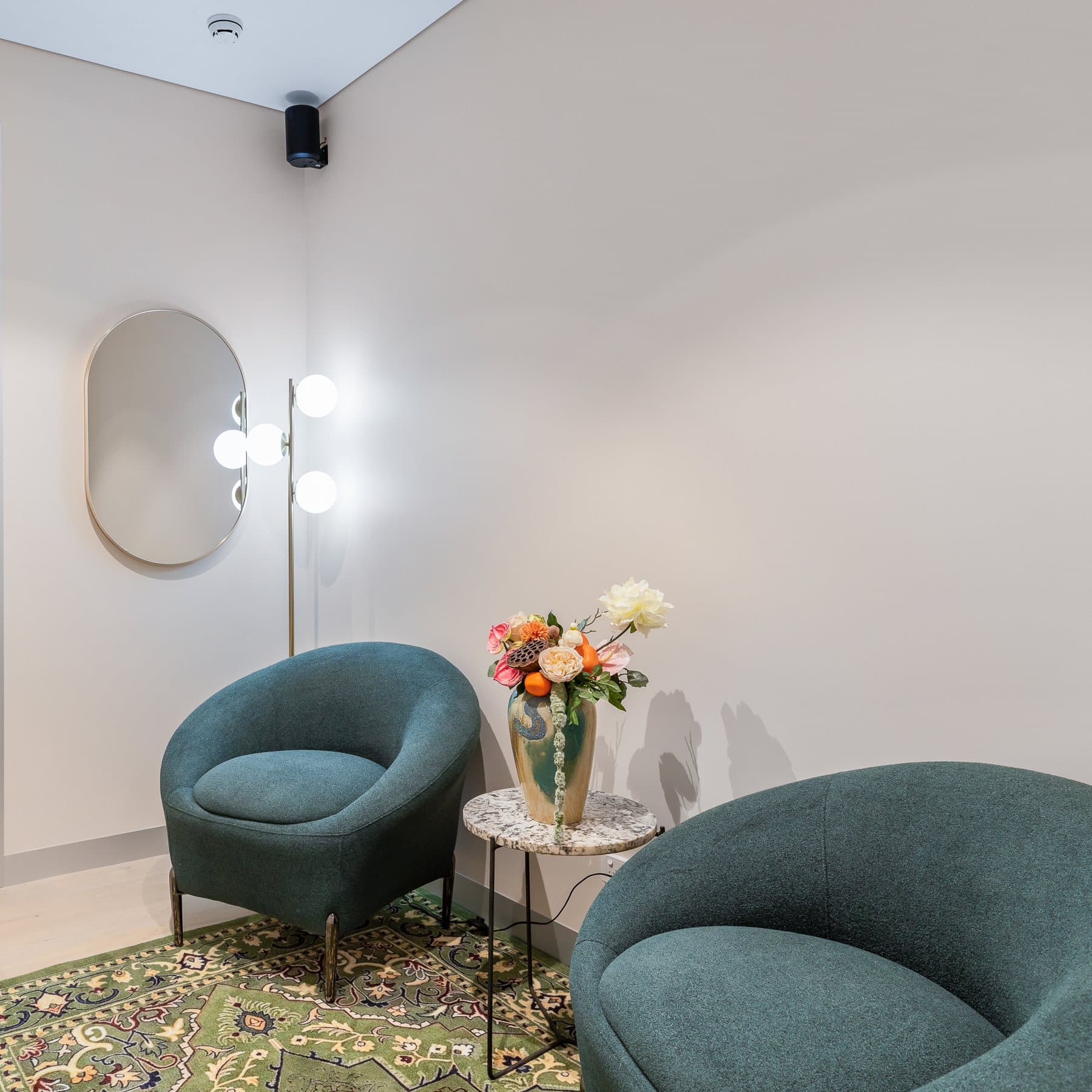 Our skin consultation lounge
